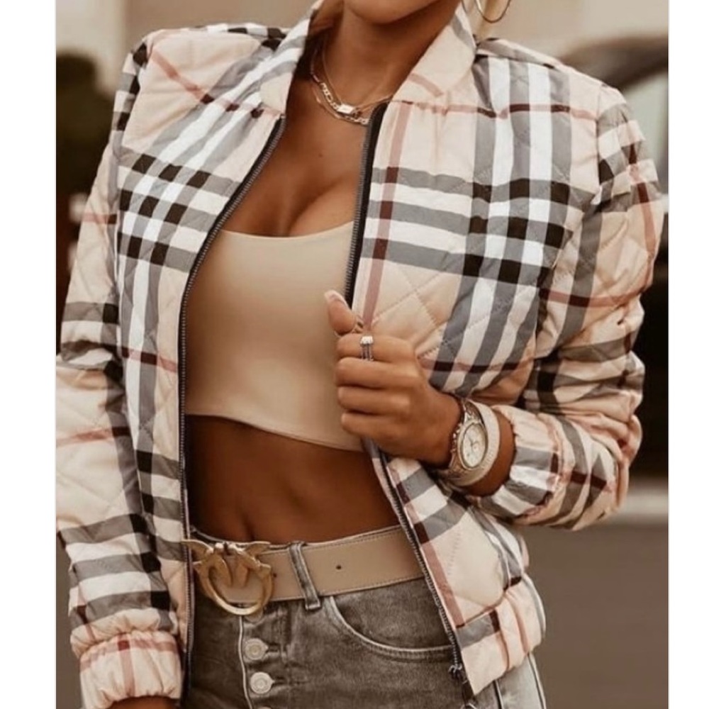 Plaid coat *PRE-ORDER*